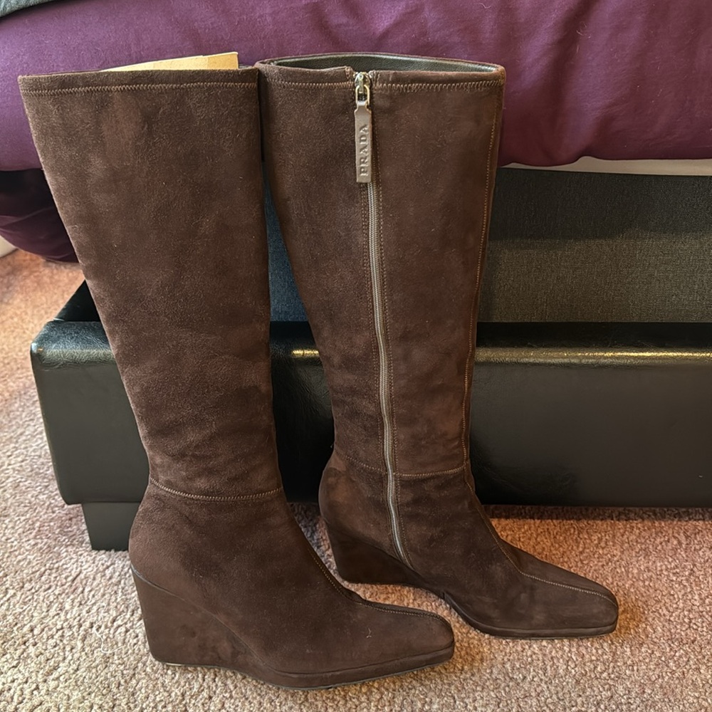 Prada wedge boots - Picture 6 of 10